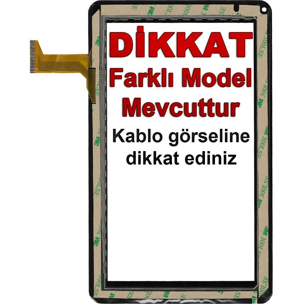 Onyo TrendyTab XL Dokunmatik Siyah – Model 2