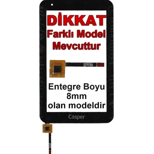 Casper VIA T7 Dokunmatik – Model 3