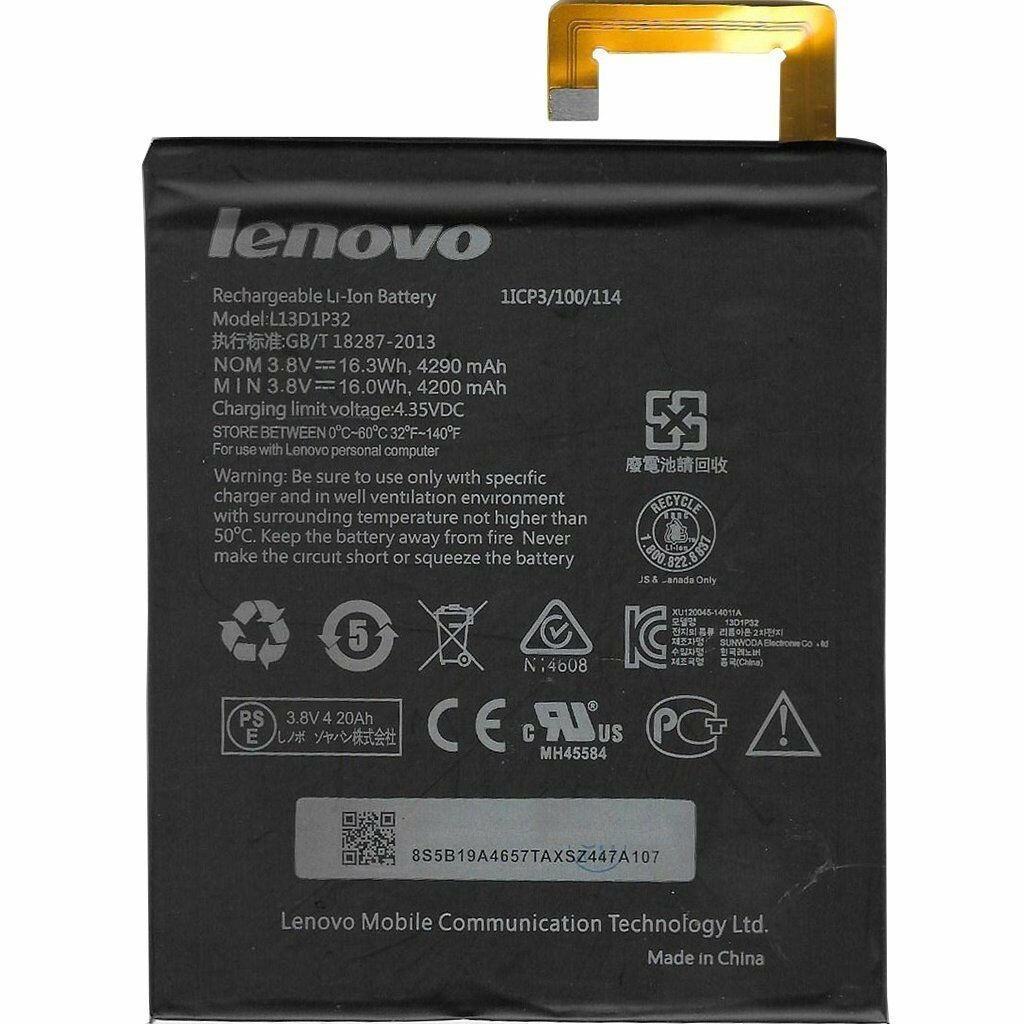 L13D1P32 Kodlu 3.8v 4290mAh Batarya Pil