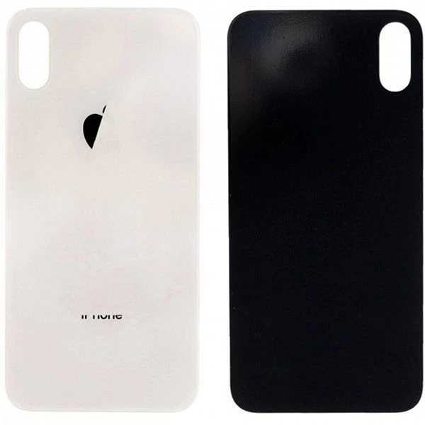 İphone X Arka Kapak Silver Gümüş