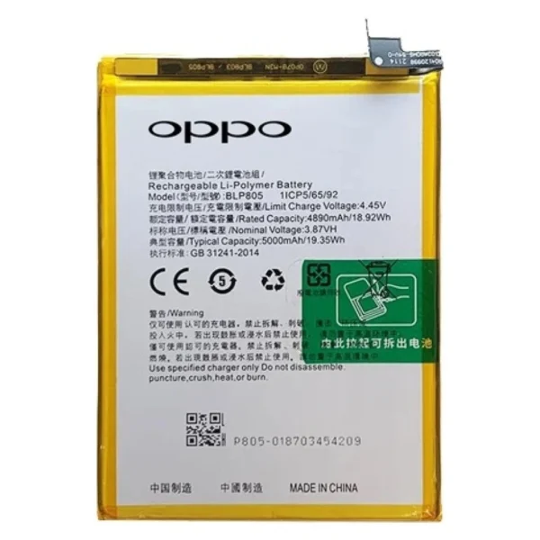 Oppo A32 Batarya Pil Orjinal