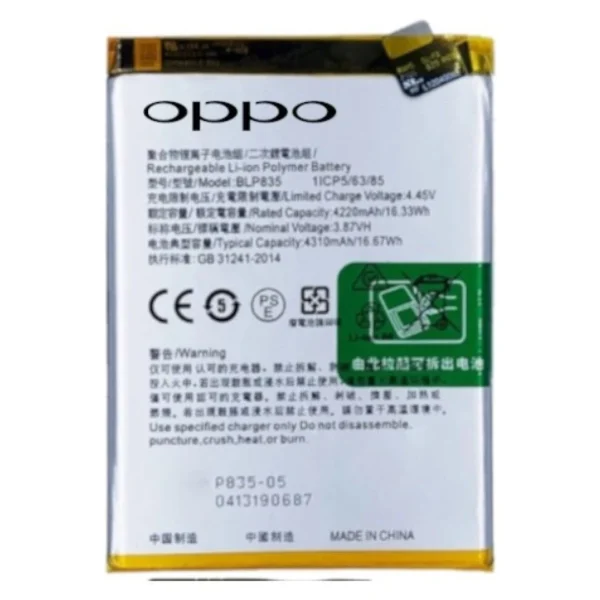 Oppo A94 4g Batarya Pil Orjinal