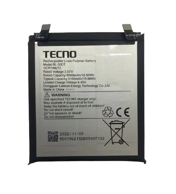Tecno Phantom X2 Pro Batarya Pil