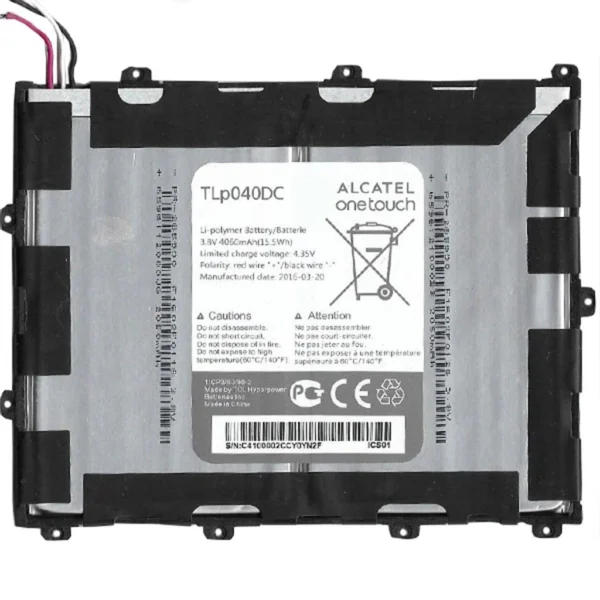 TYPBAT-TB-059 Kodlu 3.8v 4060mAh Batarya Pil