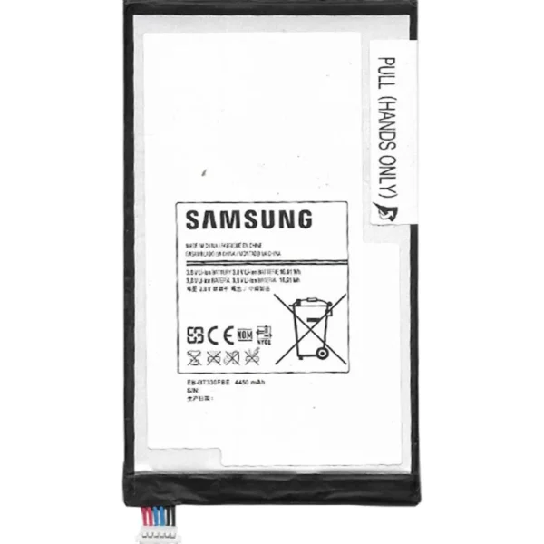 EB-BT330FBE Kodlu 3.8v 4450mAh Batarya Pil