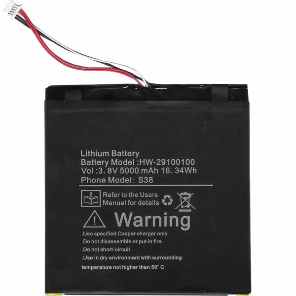 TYPBAT-TB-093 Kodlu 3.8v 5000mAh Batarya Pil