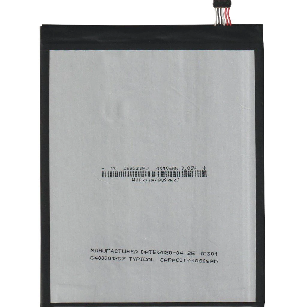 TLP040K7 Kodlu 3.85v 4080mAh Batarya Pil