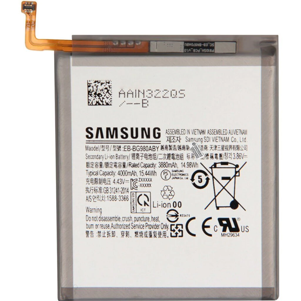 Samsung Galaxy S20 SM-G980 Batarya Pil – Orjinal