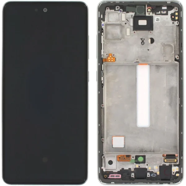 Samsung Galaxy A52 SM-A525 Lcd Ekran Dokunmatik Çıtalı Beyaz