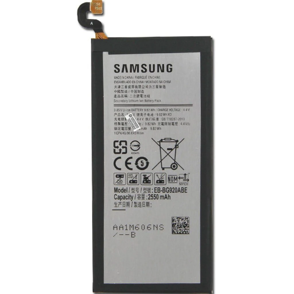 Samsung Galaxy S6 SM-G920 Batarya Pil – Orijinal