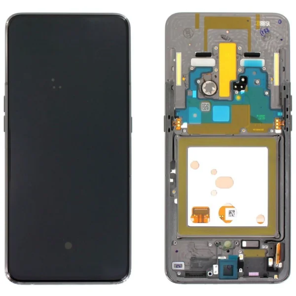 Samsung Galaxy A80 SM-A805 Lcd Ekran Dokunmatik Çıtalı Siyah