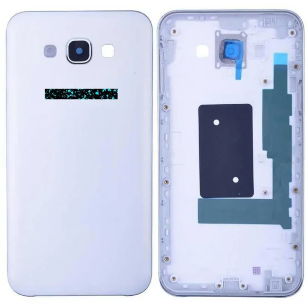 Samsung Galaxy E7 SM-E700 Arka Kapak Beyaz