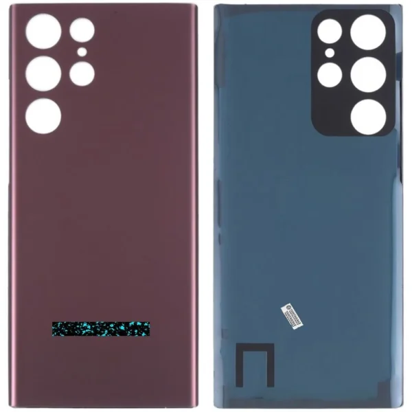 Samsung Galaxy S22 Ultra SM-S908 Arka Kapak Bordo