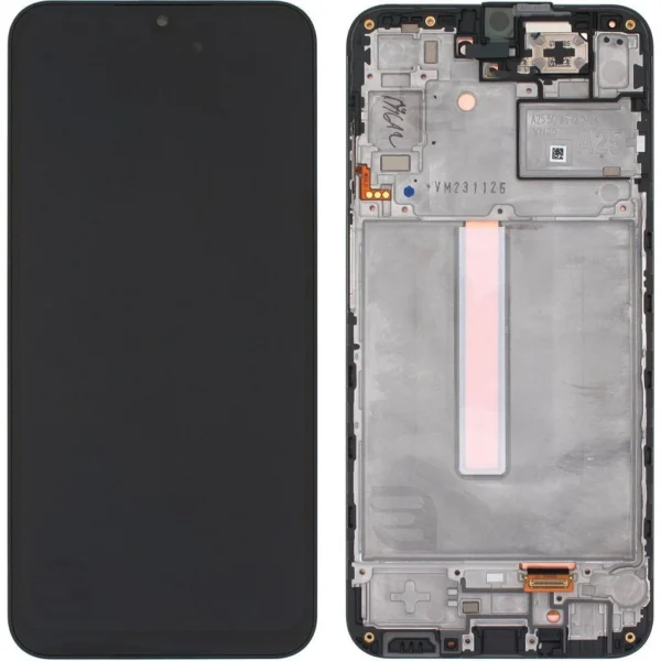 Samsung Galaxy A25 5G SM-A256 Lcd Ekran Dokunmatik Çıtalı Siyah
