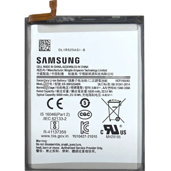 Samsung Galaxy M32 4G SM-M325 Batarya Pil – Orijinal