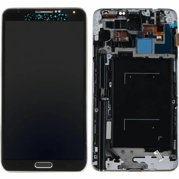Samsung Galaxy Note 3 SM-N9005 Lcd Ekran Dokunmatik Çıtalı Siyah