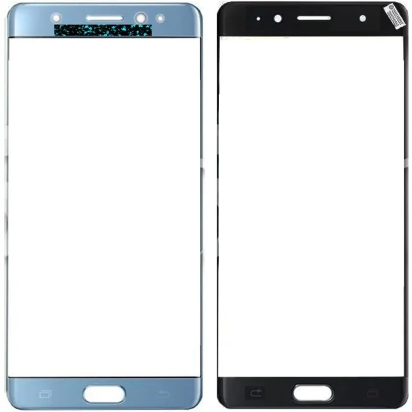 Samsung Galaxy Note7 SM-N930 Dokunmatik Ön Cam Lens Mavi