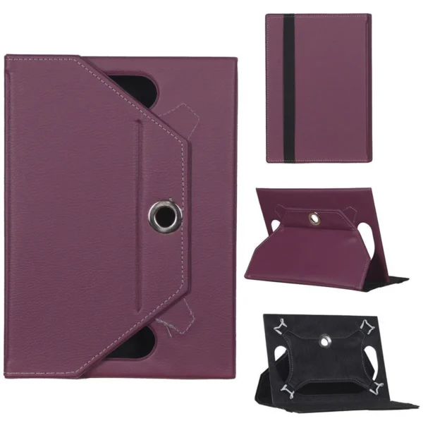 Tcl Tab 10s Wifi 9081X Universal Standlı Tablet Kılıfı Mor