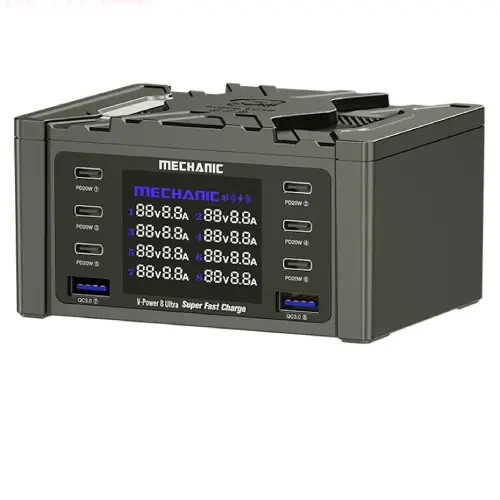 Mechanic 8 max Usb Akım Ölçer Şarj Ünitesi