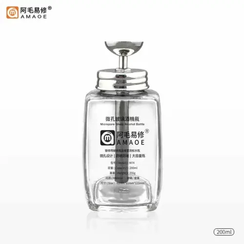 Amaoe M73 200ml Cam Alkol Tiner Şişesi