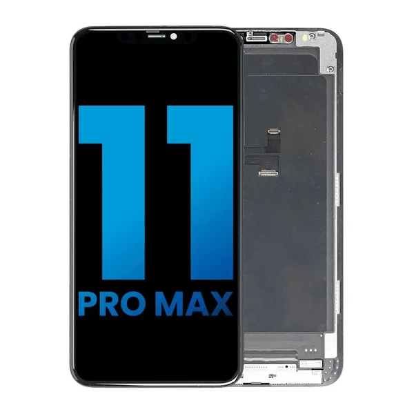 Apple iPhone 11 Pro Max Uyumlu Lcd Ekran Dokunmatik Siyah Lcd Oled Gx