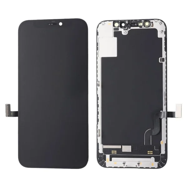 Apple iPhone 12 Mini Uyumlu Lcd Ekran Dokunmatik Siyah Servis Revize