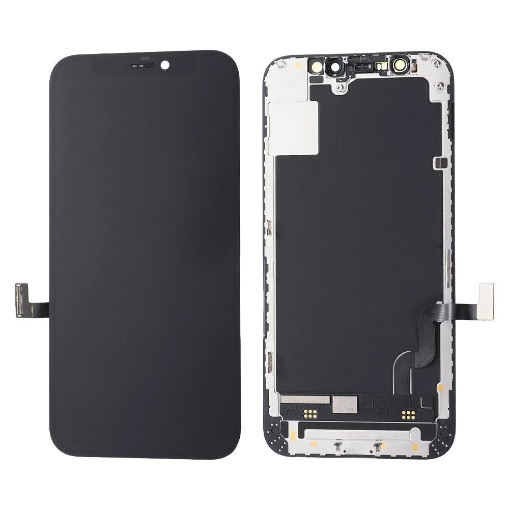 Apple iPhone 12 Mini Uyumlu Lcd Ekran Dokunmatik Siyah Servis Revize