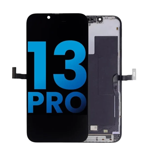 Apple iPhone 13 Pro Uyumlu Lcd Ekran Dokunmatik Siyah Lcd Oled Gx
