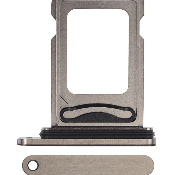Apple iPhone 15 Pro Max Uyumlu Sim Kart Tepsisi Siyah