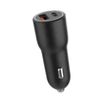38W QC 3.0 PD Fast Hızlı USB-C / TYPE-C USB-A Çif Çıkışlı Araç içi Çakmaklık Şarj Aleti - Görsel 3