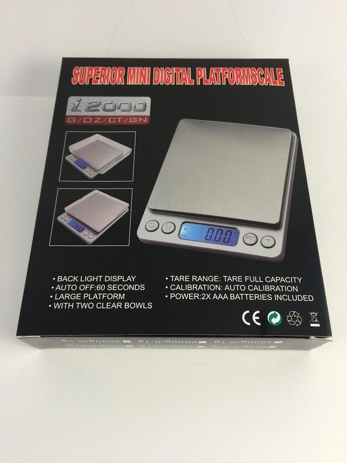 Superior Mini Dijital Platformlu Hassas Terazi