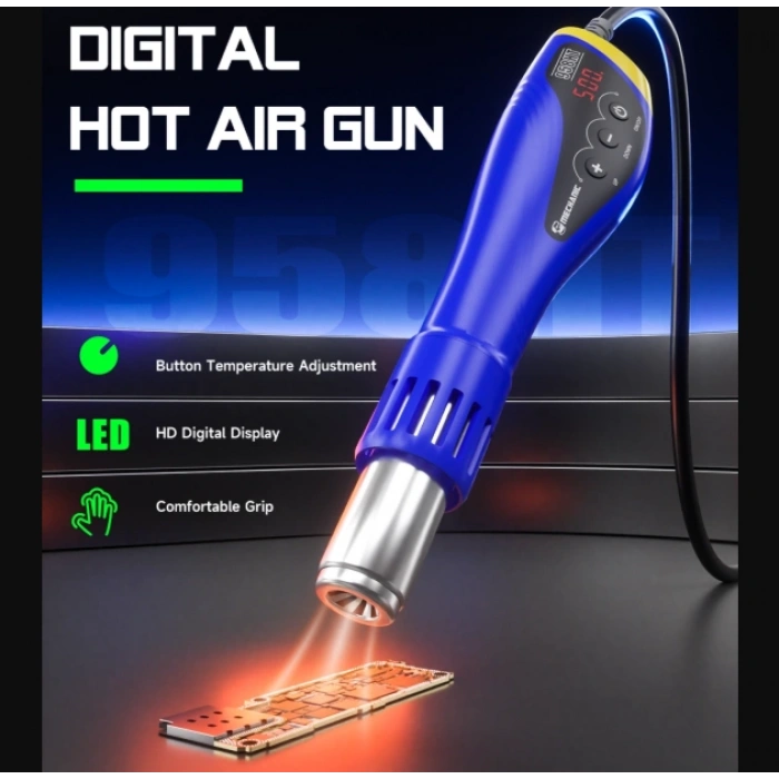 MECHANIC 958HT Taşınabilir Dijital Sıcak Hava Tabancası 600W