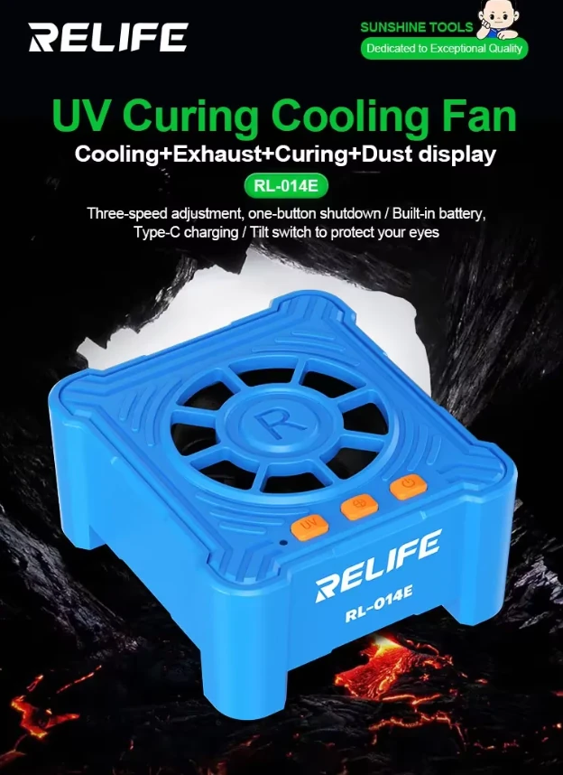 RELİFE RL-014E Soğutma Fanı ve Uv Işık