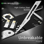 2uul DA18 BB Shark Blade Serisi Yüksek Karbonlu Çelik No.11 Bıçak – 100 Adet - Görsel 2