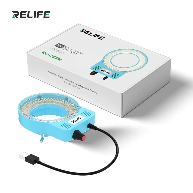 Relife RL-033M 144 Ledli Yüksek Parlaklık Ayarlanabilir Mikroskop Işığı
