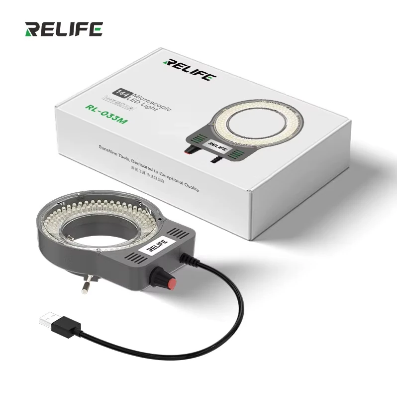 Relife RL-033M 144 Ledli Yüksek Parlaklık Ayarlanabilir Mikroskop Işığı
