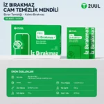 2UUL FB01 Kalıntı Bırakmayan Cam Yüzey Temizleme Mendilleri (50 Adet) - Görsel 6