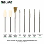 Relife RL-068B Akıllı Şarj Edilebilir Mini Elektrikli Parlatma ve Taşlama aleti - Görsel 6