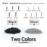 2uul SC12 SpareScrew12 Phillips Vida Seti (Çoğu Android Telefon Tamiri İçin) (1200 Adet / Paket) - Görsel 5