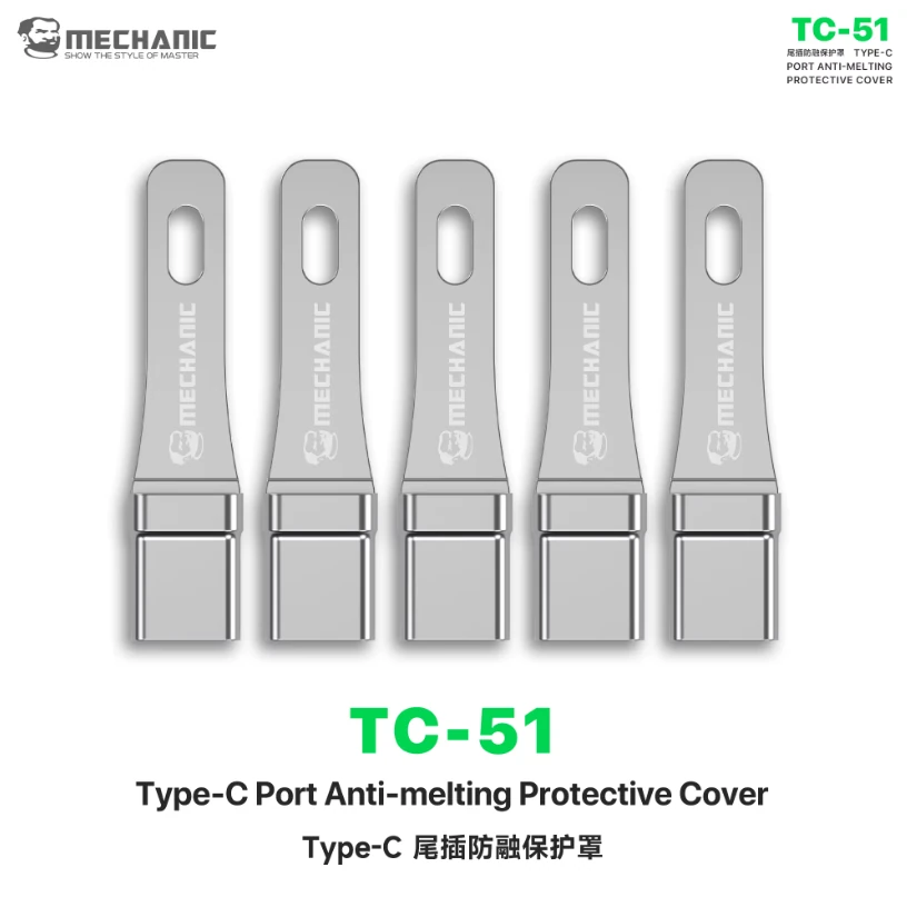 Mechanic TC-51 Type-c Soket Sökme Aparatı (5 adet uç)