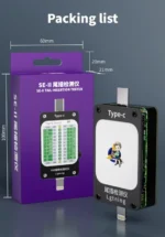 Lanrui SE-II Lightning / Type-C Analiz Ve test Cihazı - Görsel 8