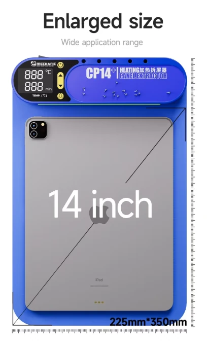 Mechanic CP14 Toz Algılama LED Işıklı Plus 14 inç LCD Ekran Ayırıcı