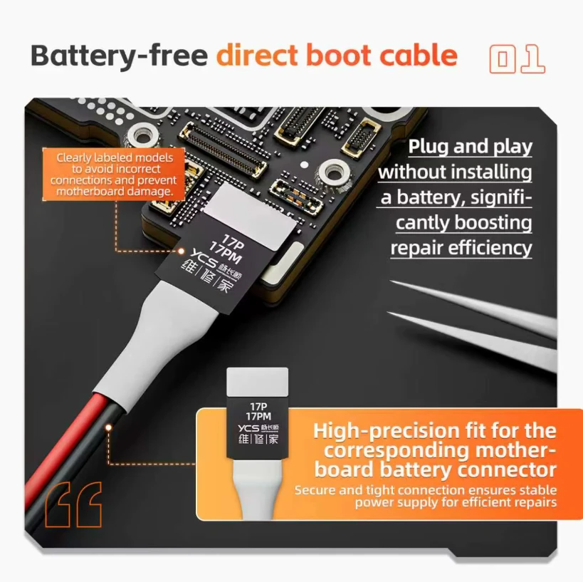 YCS-D03 Power Kablo iPhone 8 – 17Pro Max / Android