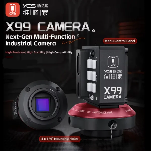 YCS X99 Sony CMOS Sensörlü 8MP 4K Ultra HD Kamera, Trinoküler Stereo Mikroskoplar için