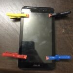 Tablet Cep Telefonu Ekran Tutucu Kıskaç Mandal - Sarı - Görsel 2