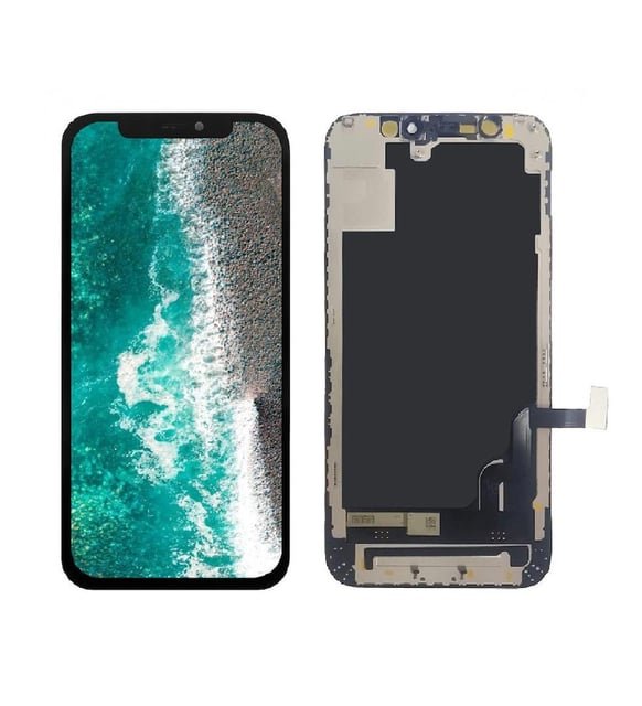 Apple iPhone 12 Mini Uyumlu Lcd Ekran Dokunmatik Siyah Lcd Oled Gx