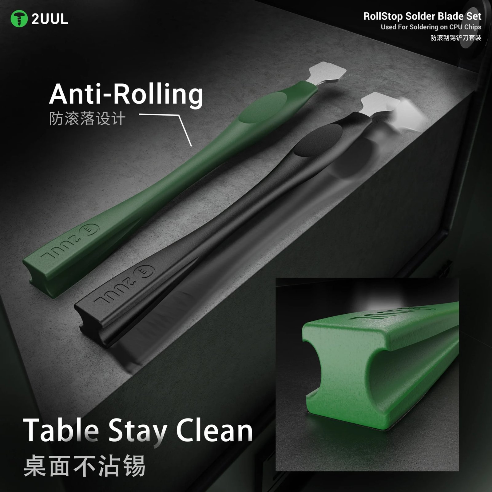 2UUL DA19 RollStop Lehim Bıçağı Seti