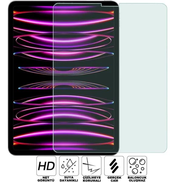 Apple İpad 2 Ekran Koruyucu Tempered Kırılmaz Cam