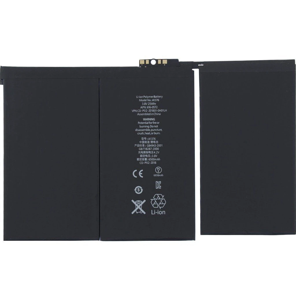 Apple İpad 2 A1397 Batarya Pil