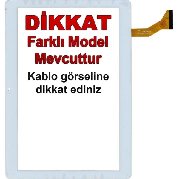 Hegitech M1010 Dokunmatik Beyaz – Model 2